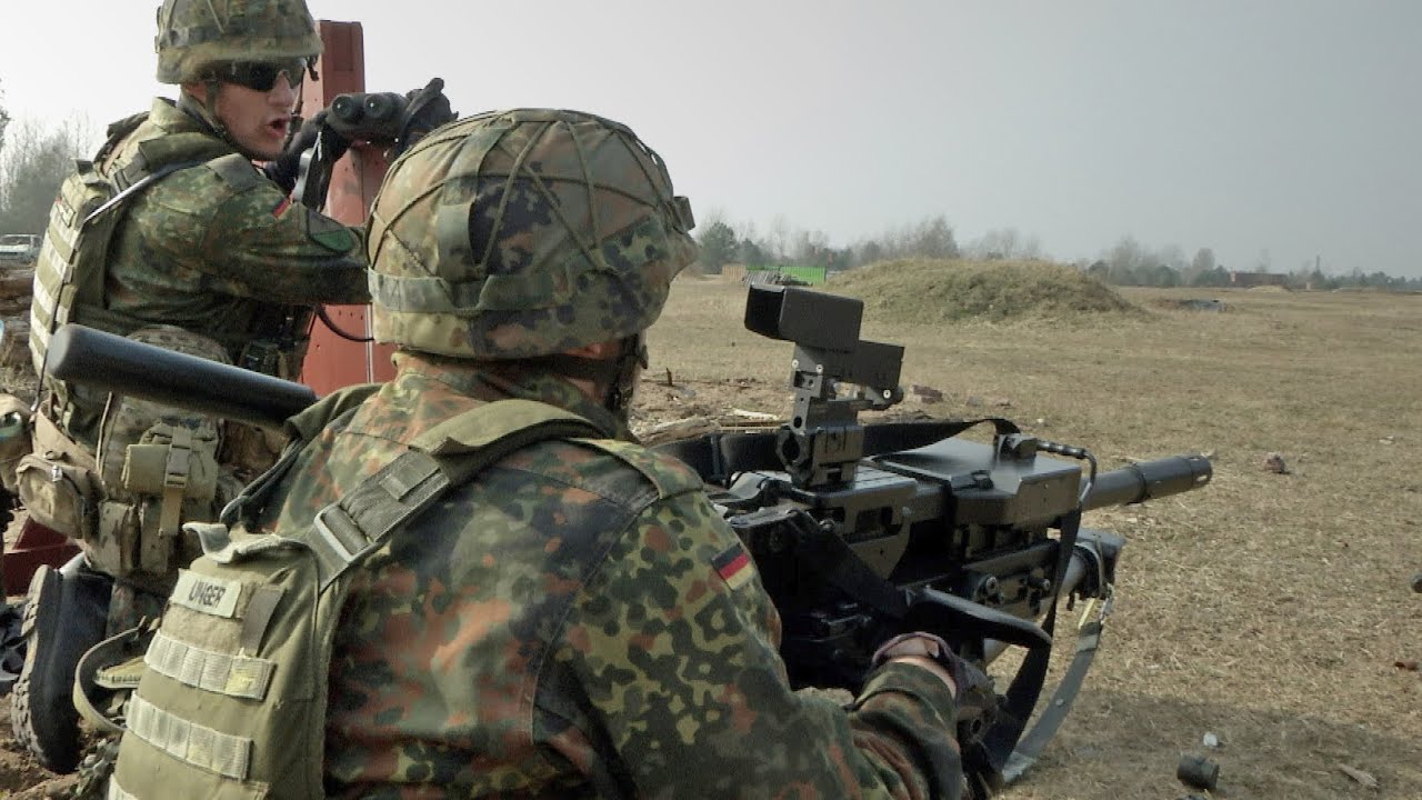 Gefechtsschie&szlig;en der Objektsch&uuml;tzer - Bundeswehr