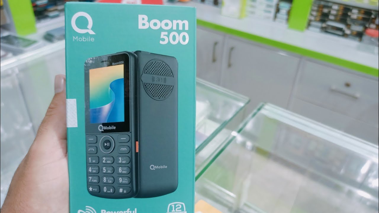 Q Mobile Boom 500 New Model 2025 Unboxing 