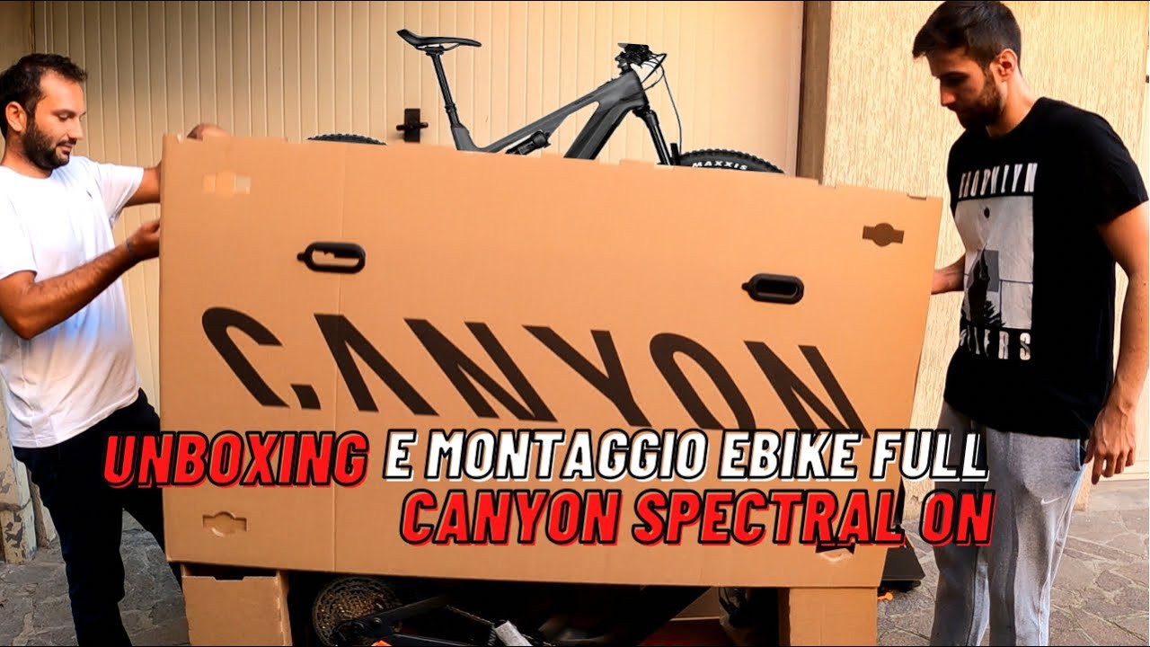 UNBOXING & Montaggio EBIKE FULL CANYON Spectral ON❗️