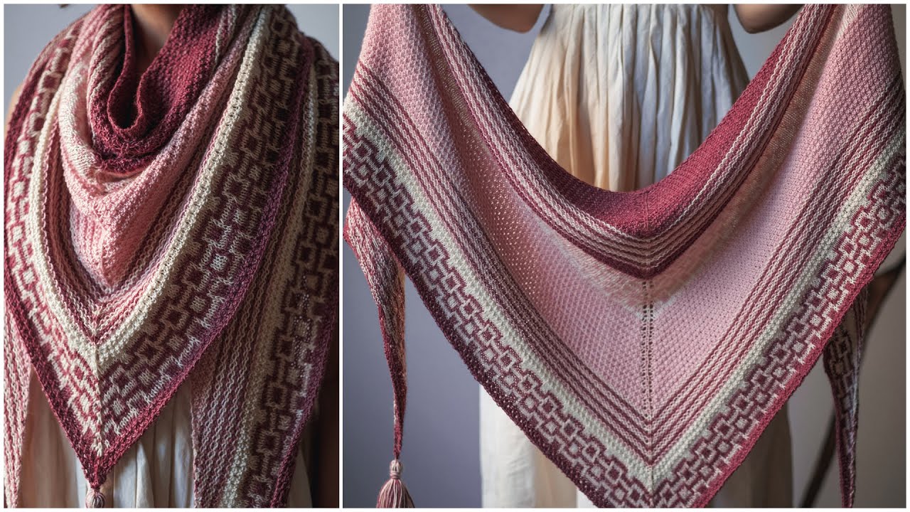 Knit the Shawl Pattern of Your Dreams!! (Drools!) How to - Only Easy Stitches - SLIPDREAM