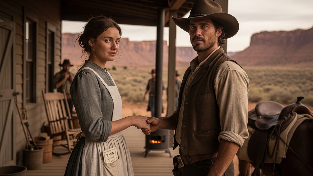 She Was Drowning In Debt After Her Husband Died, The Cowboy Paid It Off And Asked For Just One Dance