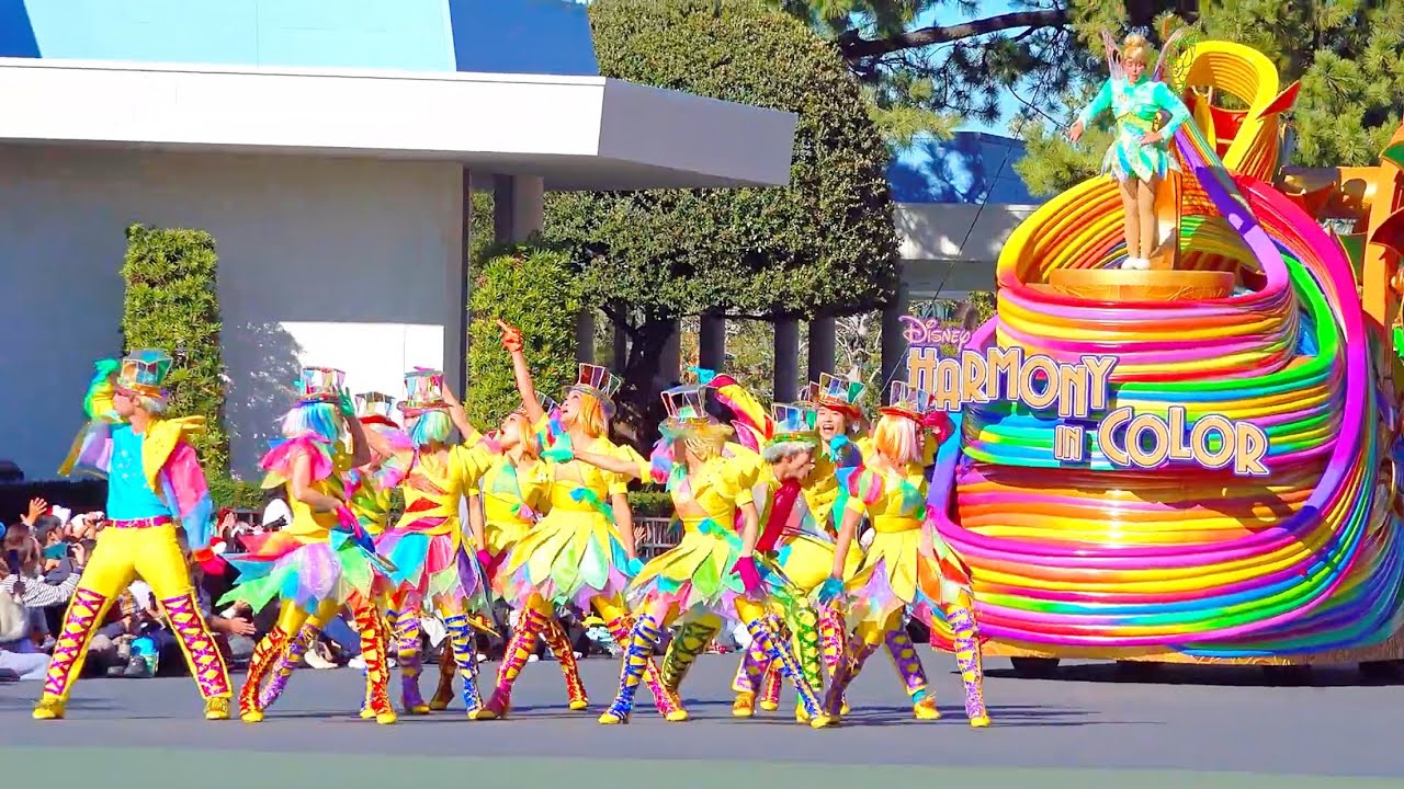【4K】TDL ディズニー・ハーモニー・イン・カラー 2023／ Disney Harmony in Color 2023【11/19 トゥモローランド（クリスト3rdミキポジ付近）より 】