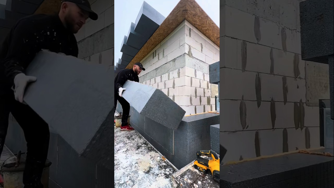 Ever heard of this insulation method? #handyman #diy #craftsmanship #construction