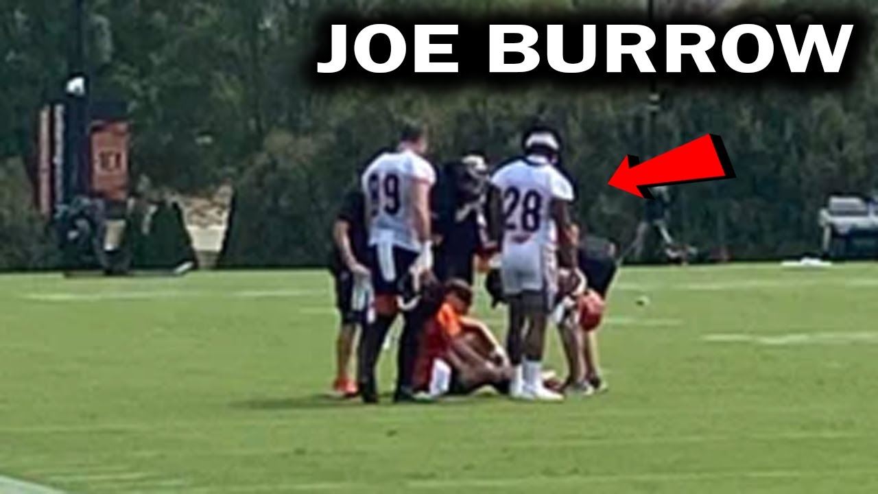 Video Footage/ Update on Joe Burrow's Scary Injury (Carted Off Field)