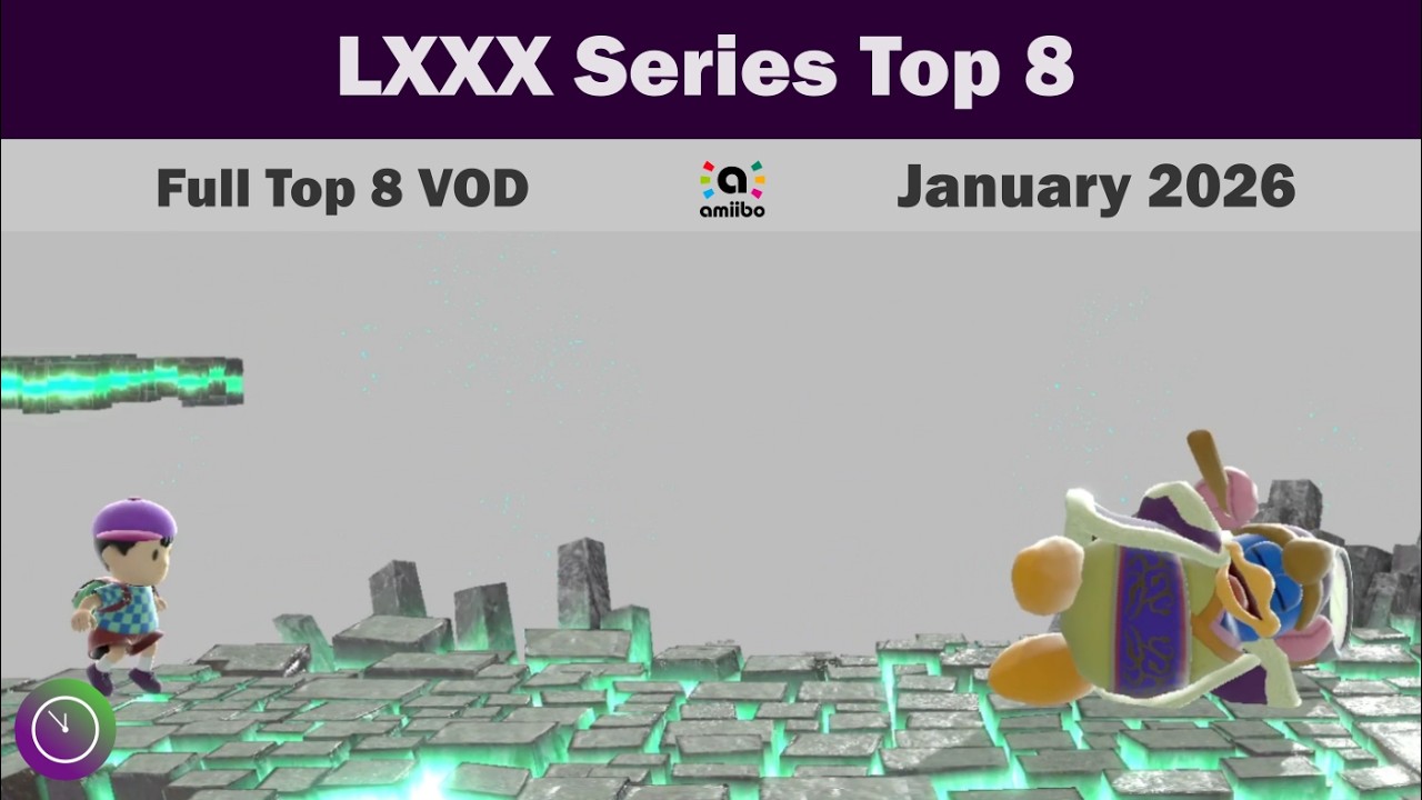 LXXX - SSBU amiibo Top 8