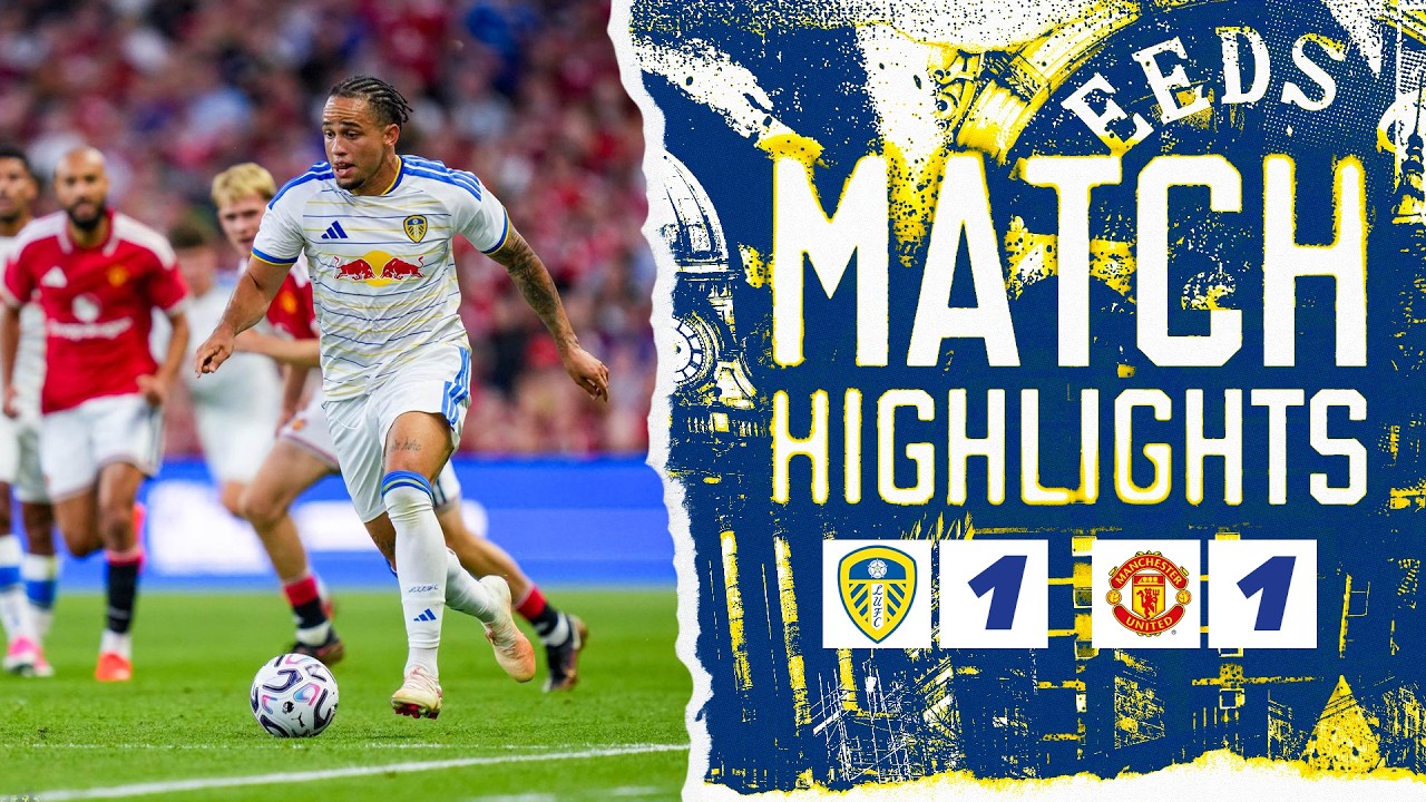 Pre-season highlights | Manchester United 1-1 Leeds United (5-4 on penalties)