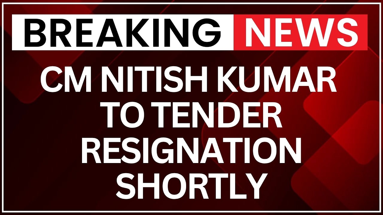 CM Nitish Kumar to Tender Resignation Shortly, Political Buzz Intensifies in Bihar | Latest News