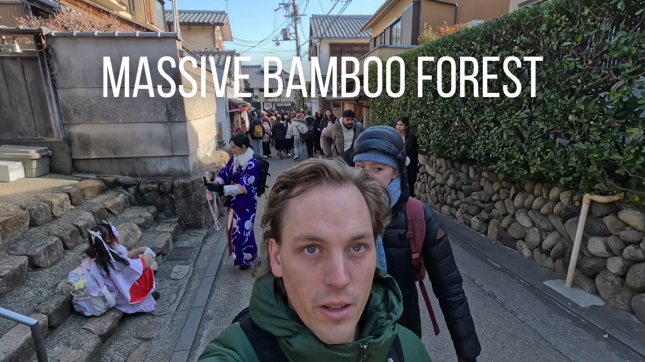 Samurai Palace, Matcha Town, Bamboo Forest Japan Ep 2.