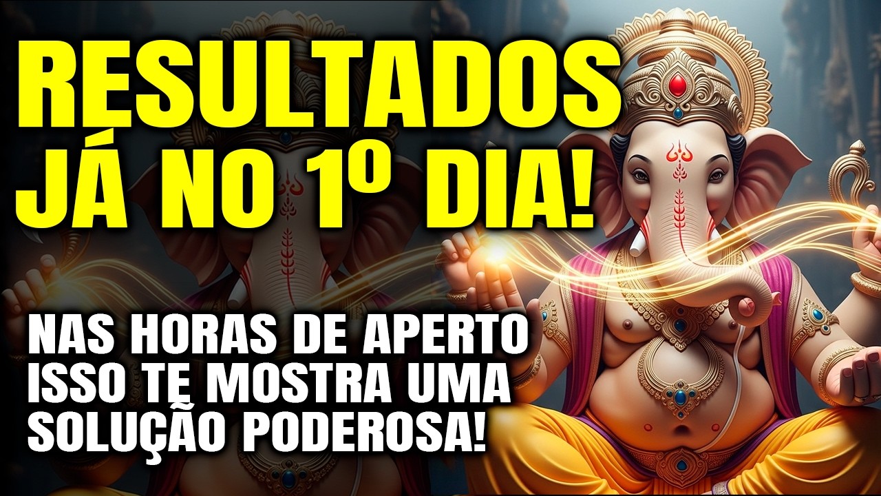 QUANDO NENHUMA SA&Iacute;DA APARECE, Este MANTRA DE GANESHA RESOLVE SEUS PROBLEMAS! 🙏MILAGROSO