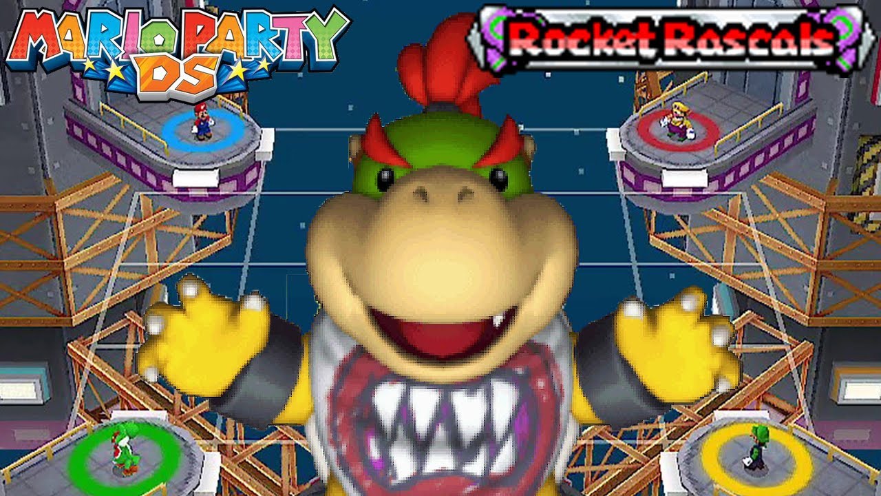Mario Party DS - Rocket Rascals (Mario VS Wario VS Yoshi VS Luigi)