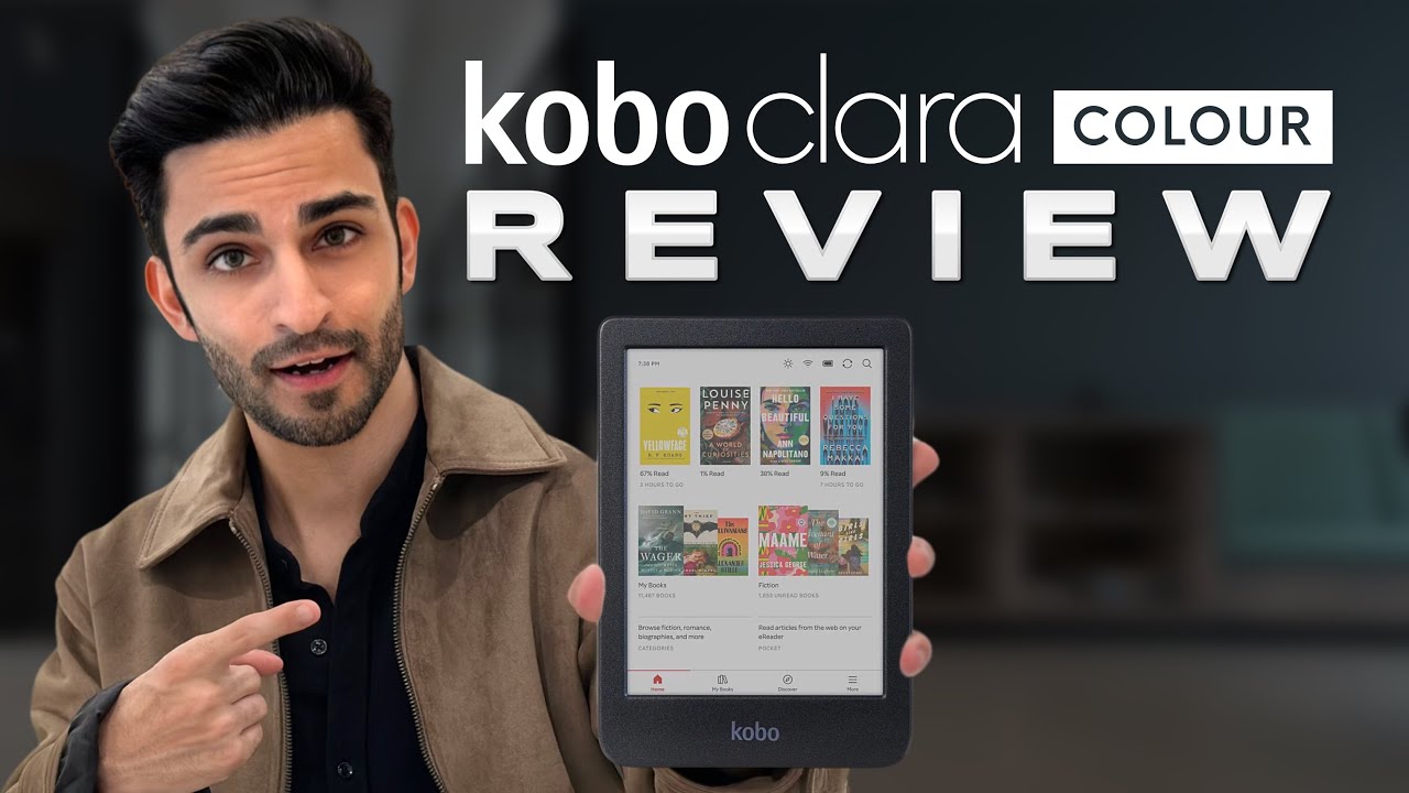 ОБЗОР Kobo Clara Colour: электронная книга для большинства