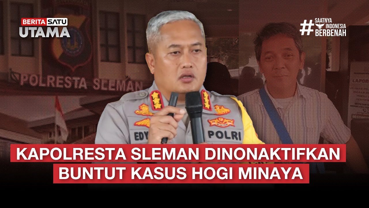 🔴 LIVE | Kapolresta Sleman Dinonaktifkan Buntut Kasus Hogi Minaya - Beritasatu Utama