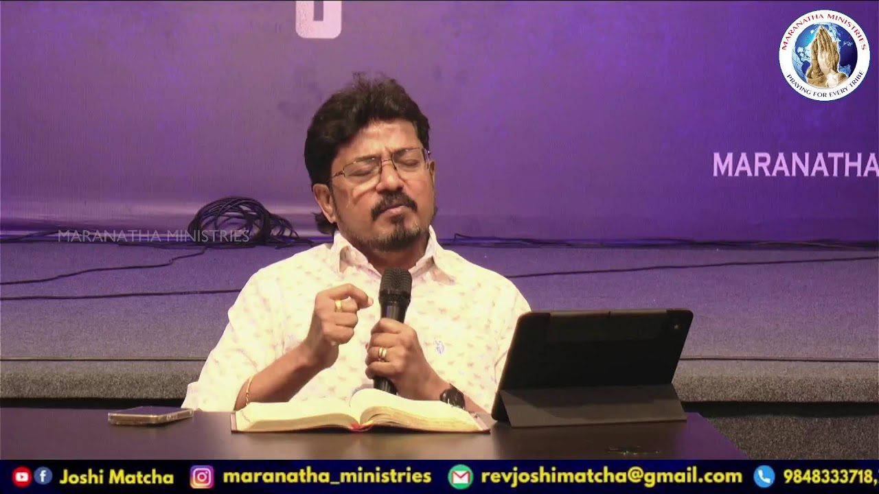 HOUR OF PRAYER LIVE || 13 FEB 2026 || REV.JOSHI D MATCHA  || MARANATHA MINISTRIES