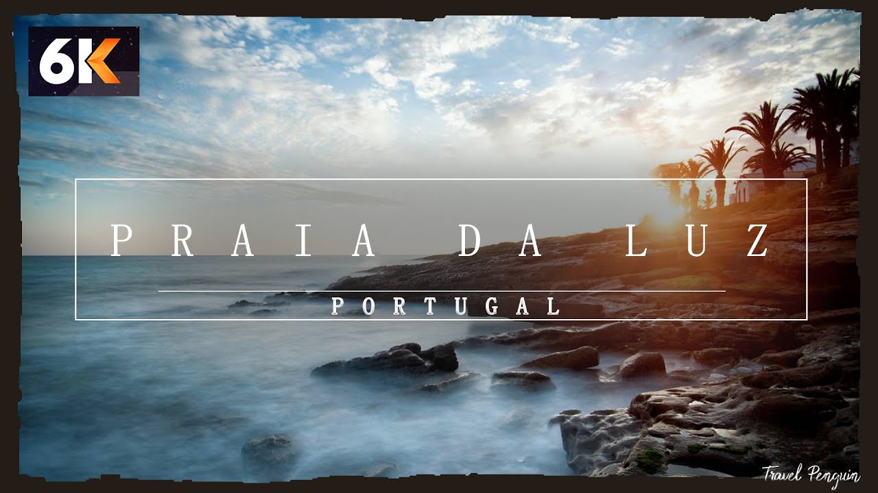 Praia Da Luz 🇵🇹 Portugal 【4K】 Aerial Cinematic Drone