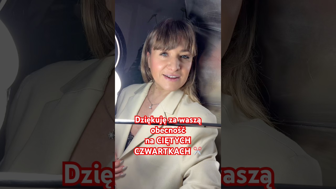 CIĘTE CZWARTKI LIVE w każdy czwartek o 19:19✂️🎬