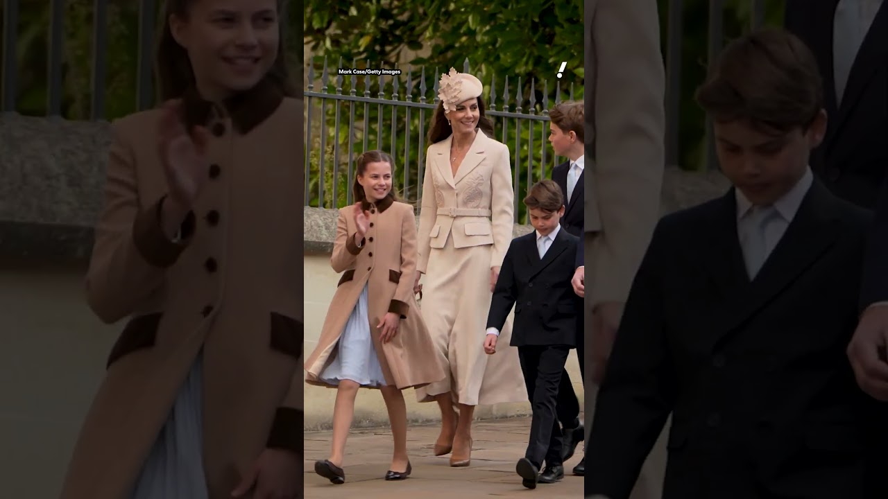 Prince William and his family attend Easter service at St. George's Chapel | #yahoolifestyleau