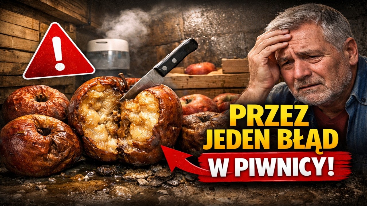 Twoje jabłka są WATOWATE? To wina JEDNEGO błędu w piwnicy!