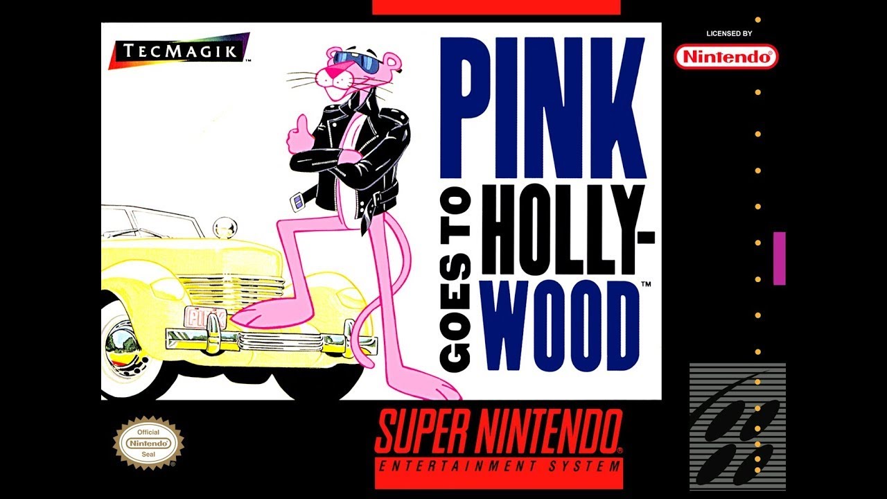Pink Panther Goes To Hollywood Playthrough (SNES)