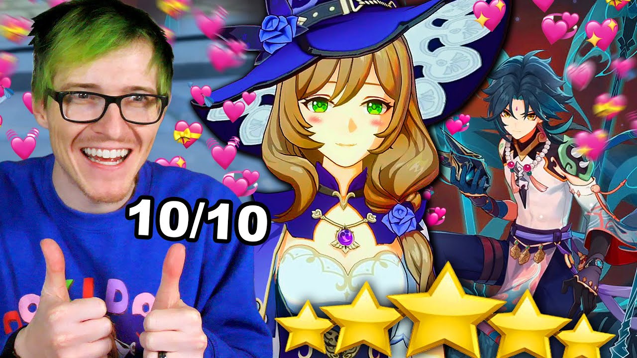 Я случайно вытащил самого редкого персонажа в Genshin Impact (играю второй раз)