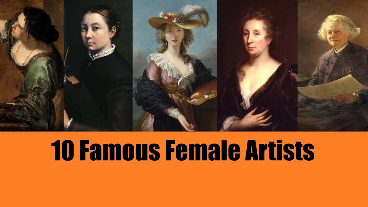 10 Famous Female Artists | Painters 🎨 Morisot, Cassatt, Kahlo, O'Keeffe |  Art History at a Glance