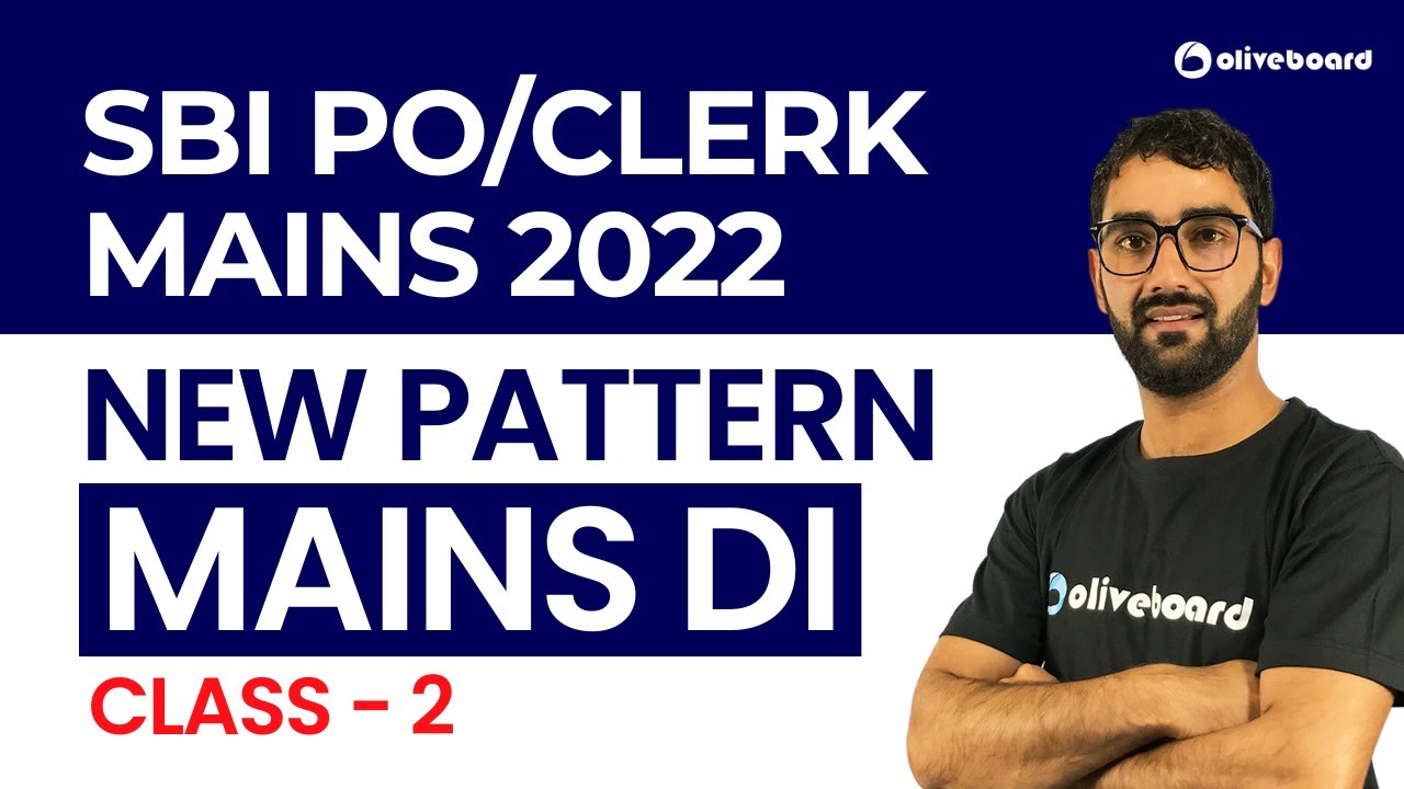 New Pattern Mains Level DI | Class - 2 | SBI PO Mains DI | SBI Clerk Mains DI | By Umer Sir