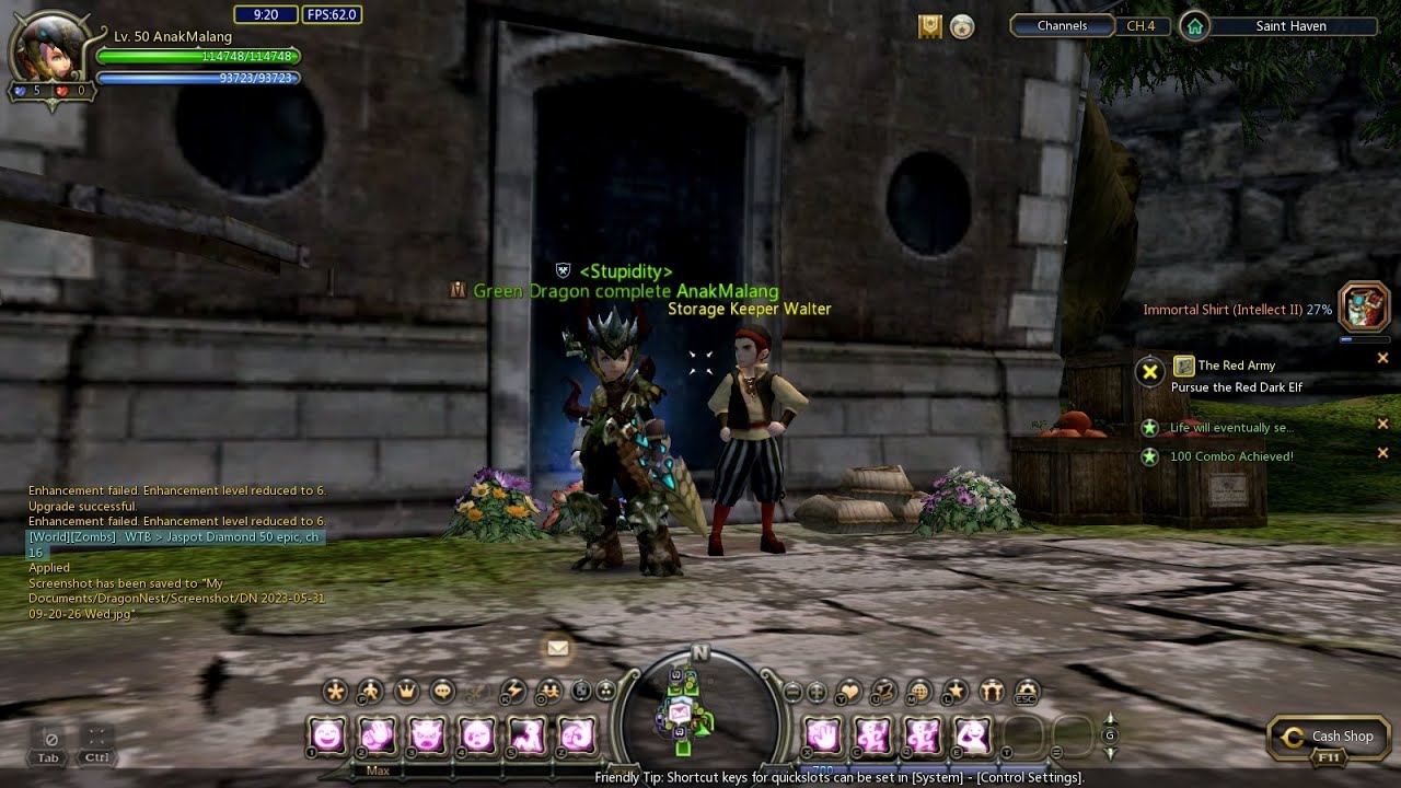 Nempa GDN Day 1 (Green Dragon Nest ) Armor