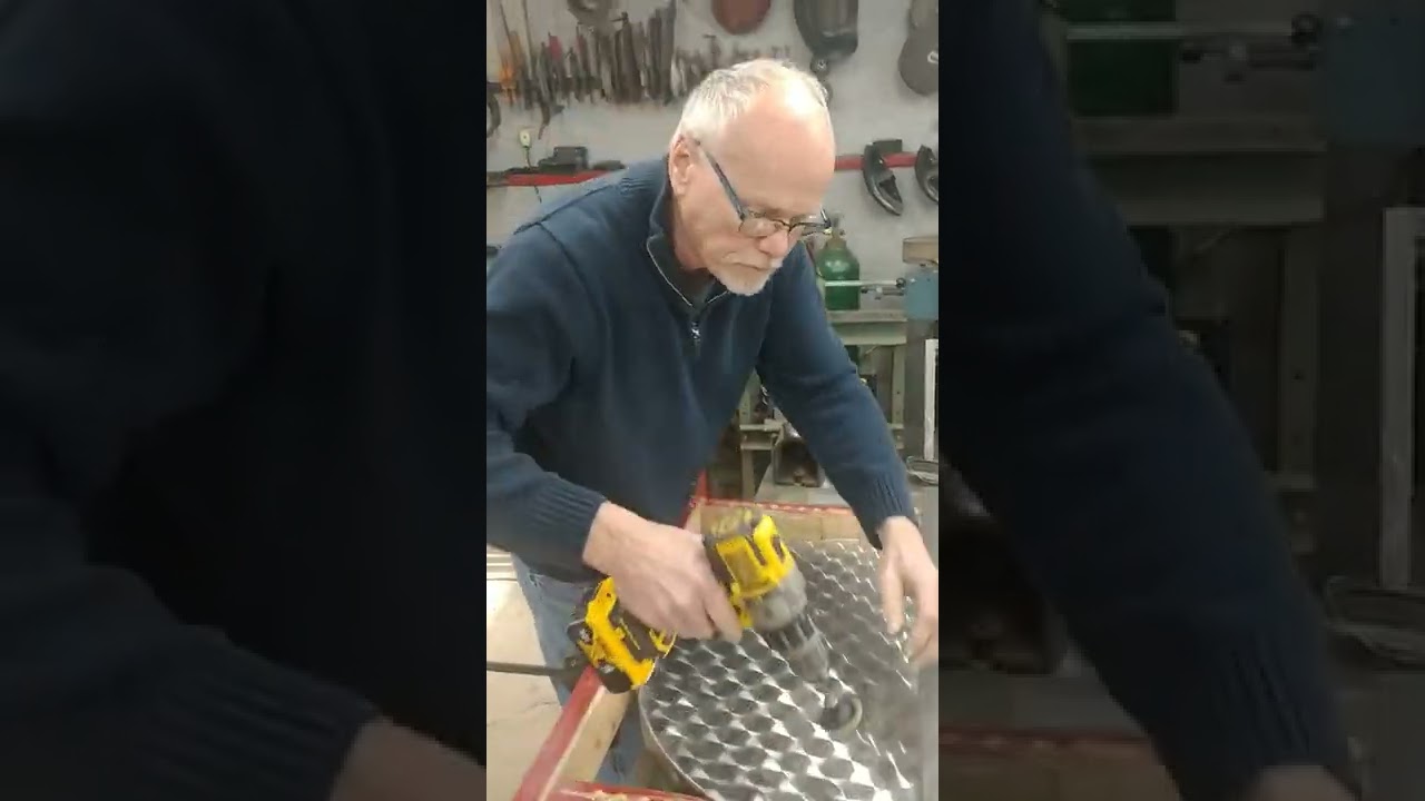 Jeweling stainless steel