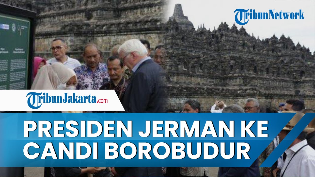 Kunjungan Presiden Jerman ke Candi Borobudur, Frank-Walter Steinmeier Bawa Pulang Sandal Upanat