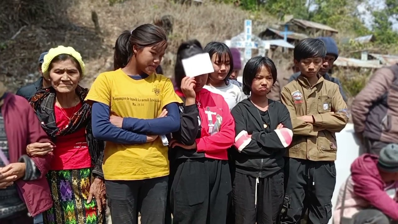 Pa Hial Lian's funeral service short clips 