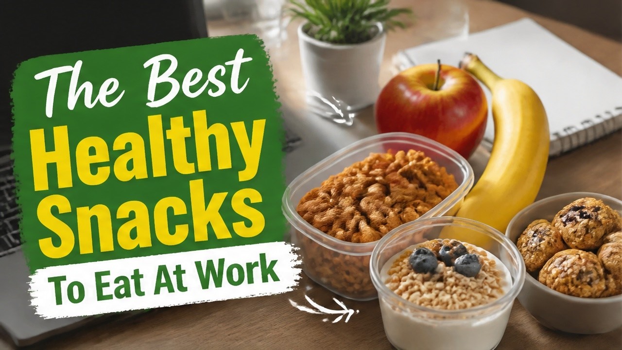 10 Healthy Snacks To Eat At Work