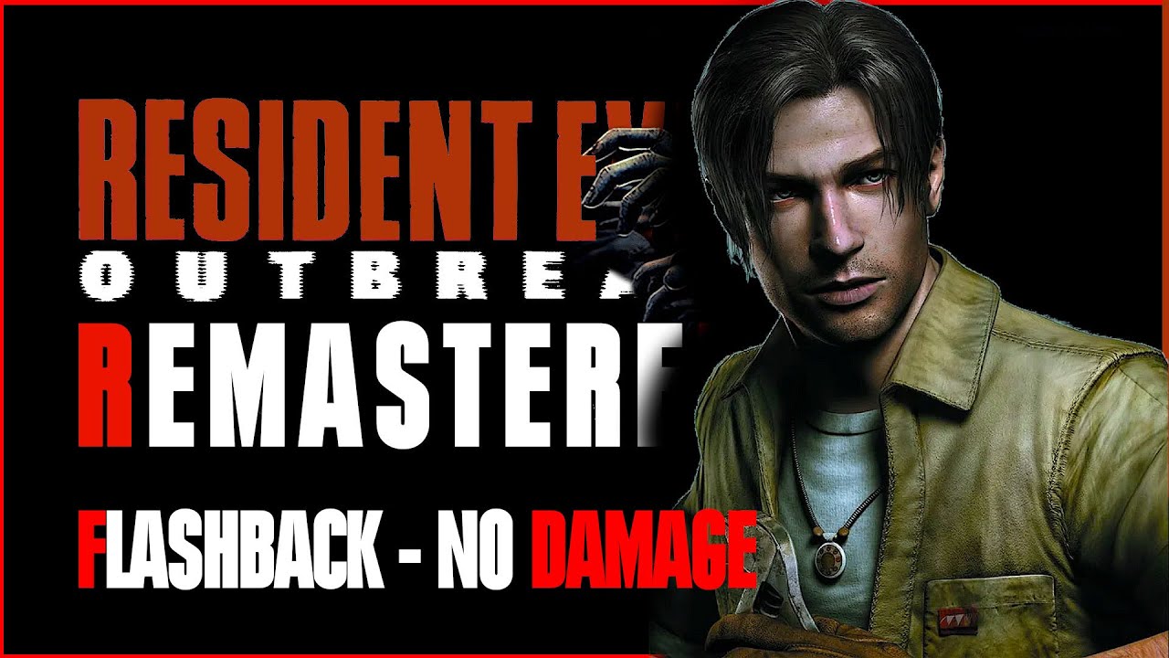 Resident Evil Outbreak - FLASHBACK - NO DAMAGE | VERY HARD | NIGHTMARE | LONE WOLF - 4K 60ᶠᵖˢ