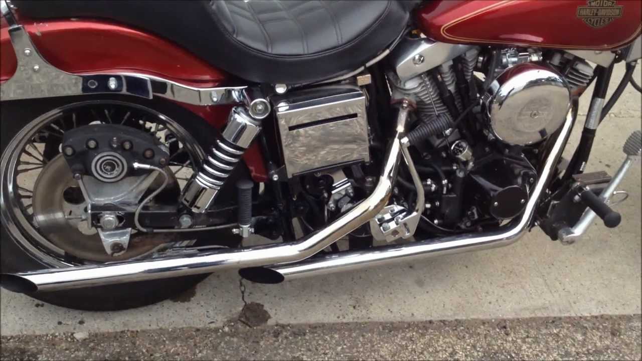 Shovelhead Kick Start 1981 FXWG Wide Glide Chopper Harley Davidson Mikuni HSR42