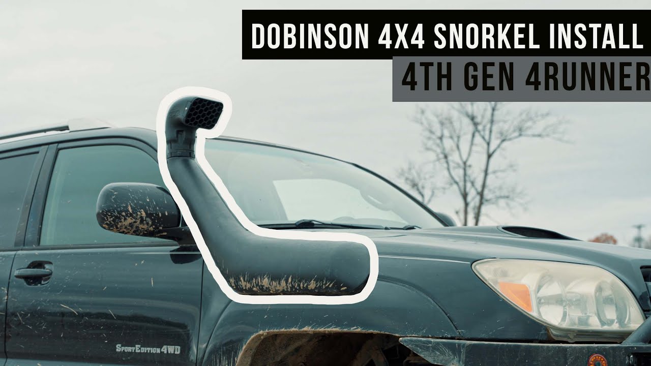 Как установить трубку на Dobinson 4X4 | 4-е поколение 4Runner