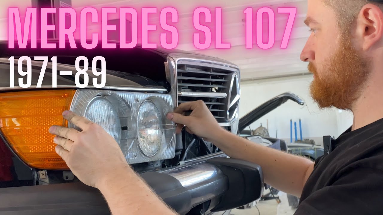 R/C107 Mercedes 280SL-500SLC | Kaufberatung, Zerlegen, Trockeneis, Rostschutz