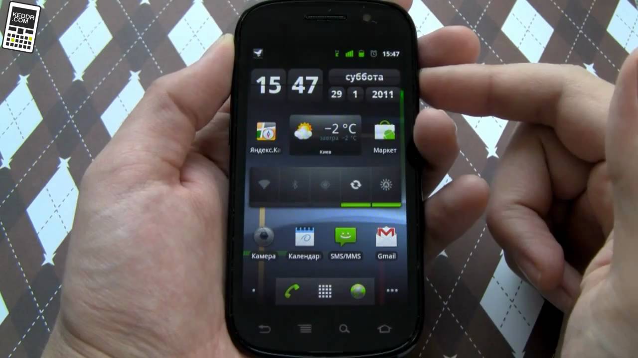 Обзор Google Nexus S и Android 2.3
