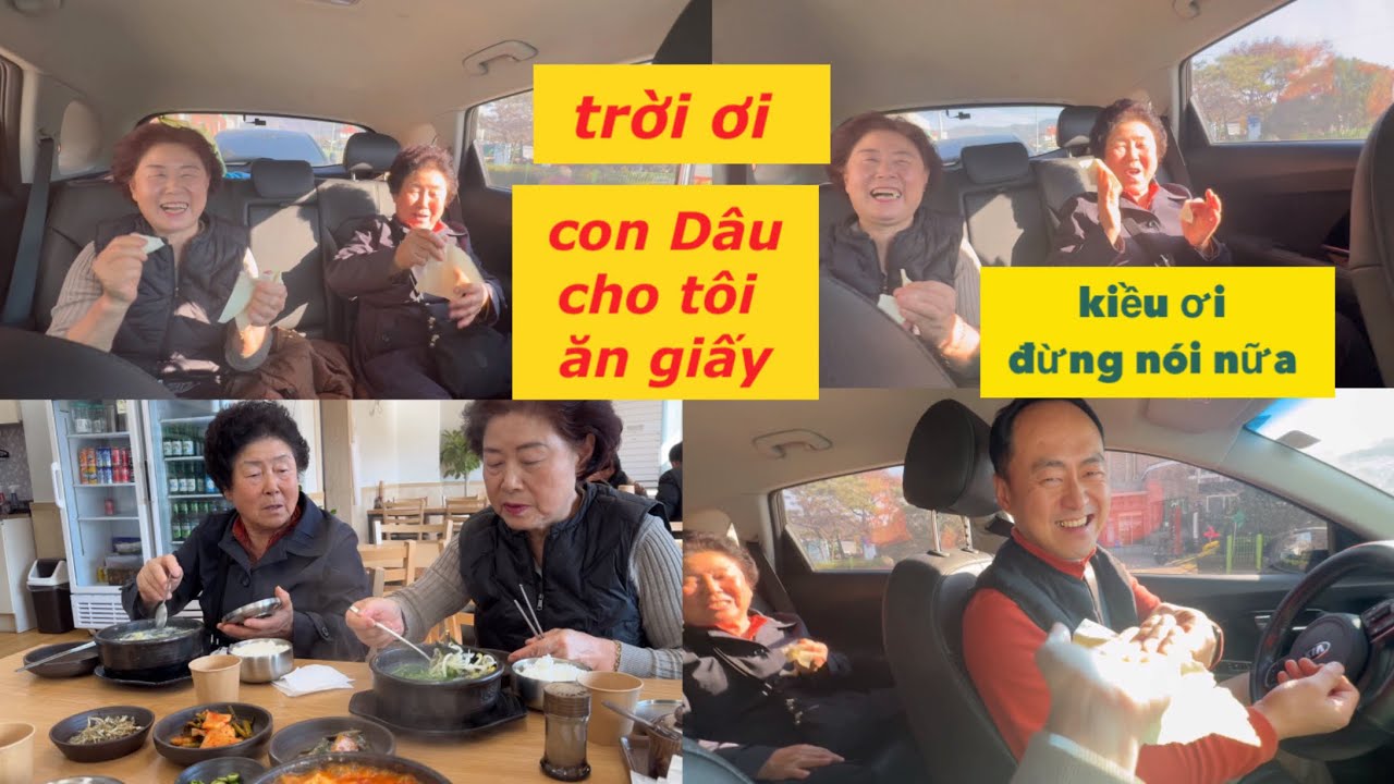 Mẹ Chồng Dì Chồng cười muốn lộn ruột vì con Dâu cho ăn giấy