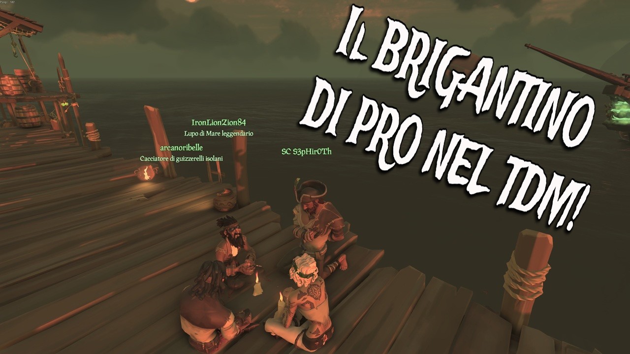 Il Brigantino coi PRO nel TDM... meno con la nave :D - Sea of Thieves PvP Gameplay