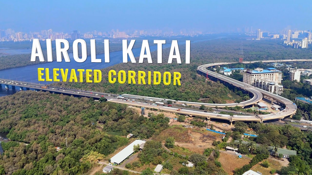 Airoli Katai Elevated Road Finally PHASE 3 Work BEGINS! November 2025 Update