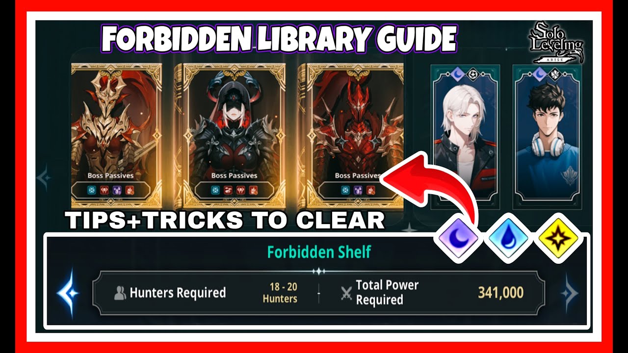 TIPS & STRATEGIES TO BEAT THE OVERSEER'S FORBIDDEN SHELF FAST AS F2P! [SOLO LEVELING: ARISE]