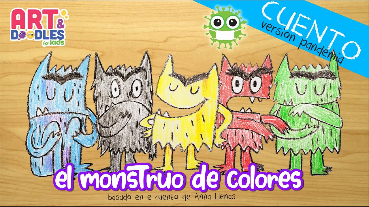 El monstruo de colores - cuento infantil