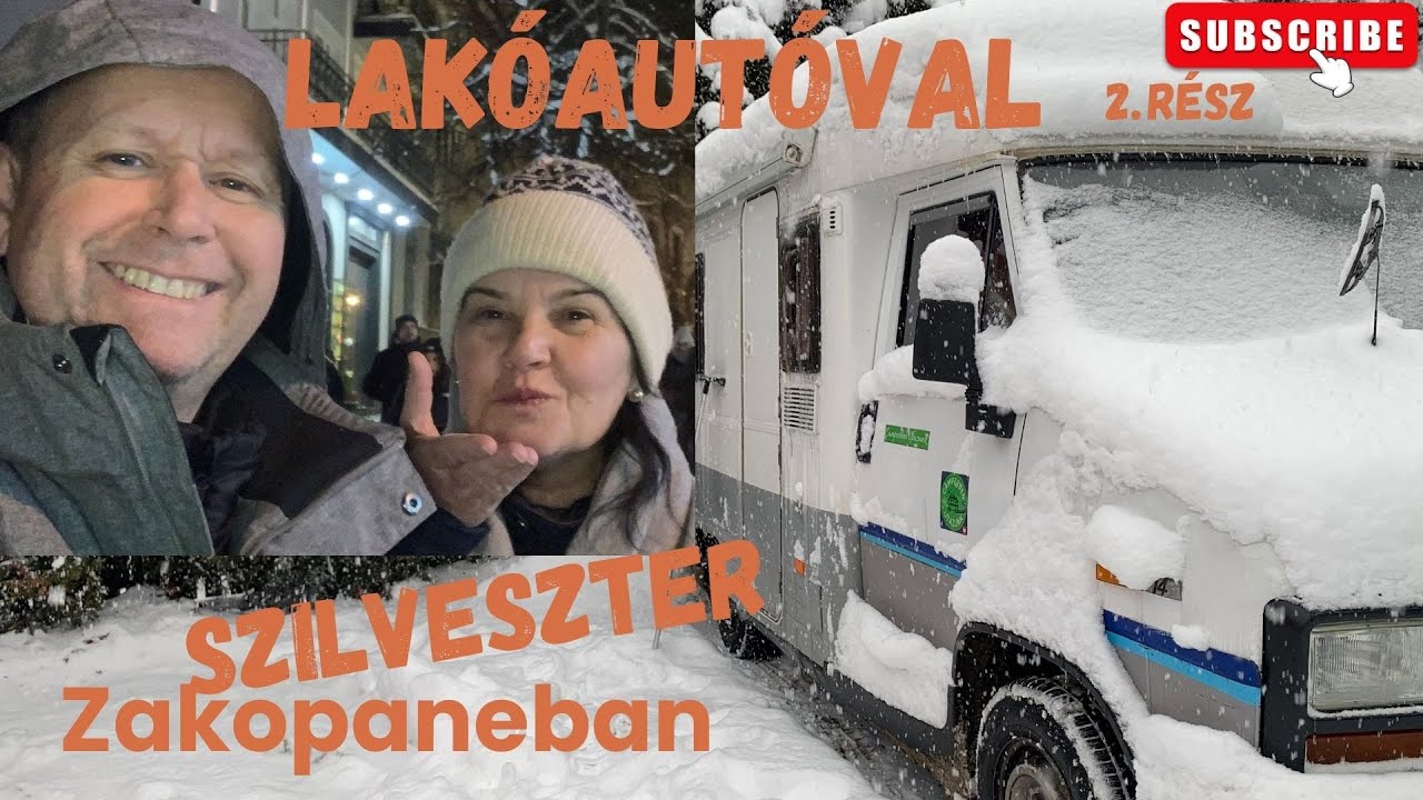 Lakóautóval szilveszterezés Zakopaneban 2. rész