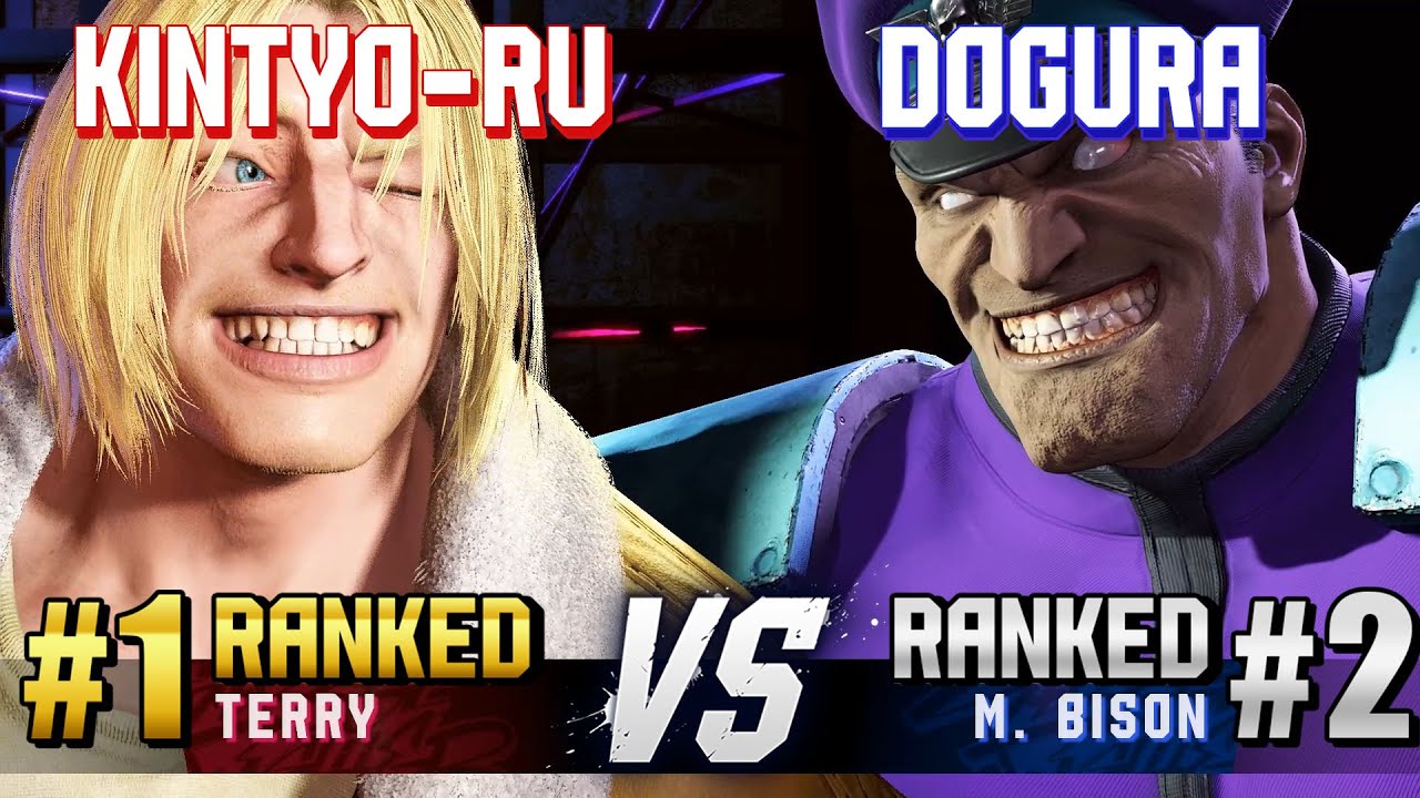 SF6 ▰ KINTYO-RU (#1 Ranked Terry) vs DOGURA (#2 Ranked M.Bison) ▰ High Level Gameplay