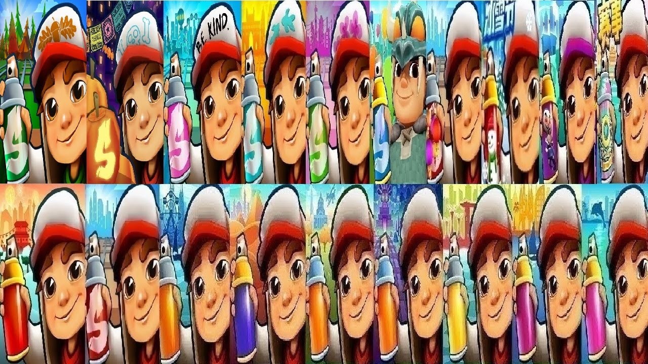 subway surfers Vancouver VS  Mexico Halloween 2021 Las Vegas Mumbai Tokyo New York Chinese Space
