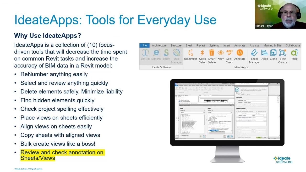 Overview of Ideate Revit Add-Ins