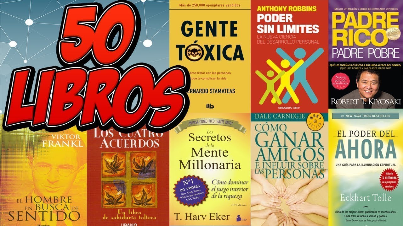 Top 6 Mejores Consejos de 50 Libros