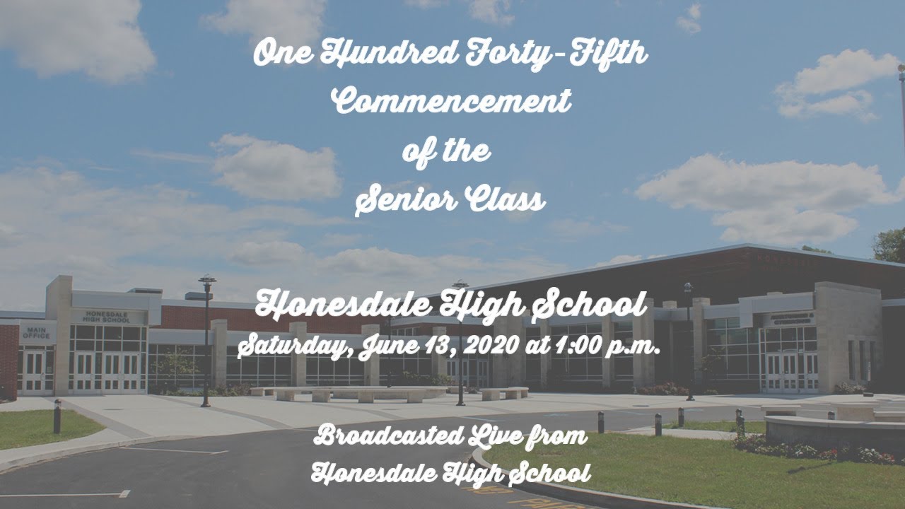 Honesdale High School Graduation Class of 2020