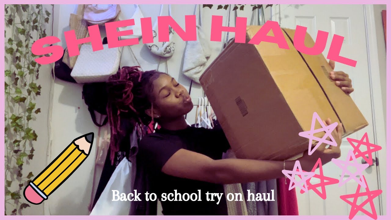 BACK TO SCHOOL SHEIN HAUL 2024-2025| Jakia Monet