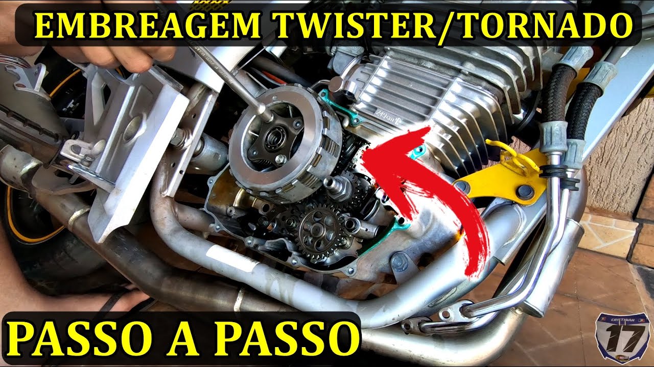 Como trocar a embreagem da Twister / Tornado | Dica de mecânica básica #9