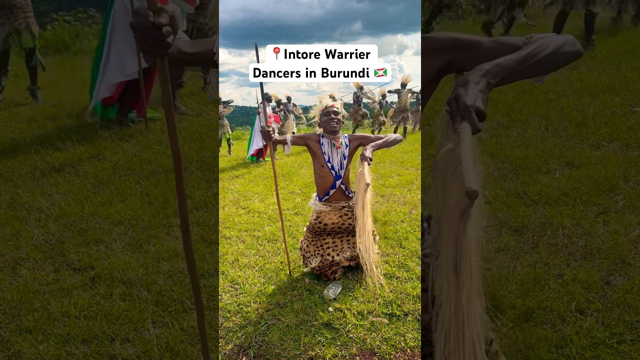 The Intore Warrior Dancers of Burundi 🇧🇮 #warriors #warrior #dancers #burundi #travel #africa