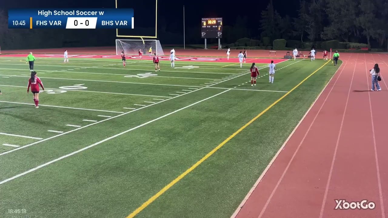 Fairfield High Varsity vs Burbank Varsity 2-3-26
